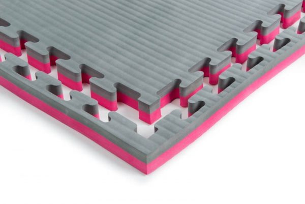 SPORTMAT Gladiator 4 CM VOOR JUDO ROOD/BLAUW - Afbeelding 2