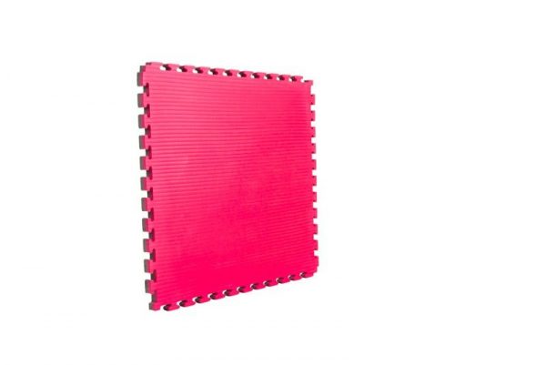 SPORTMAT GLADIATOR 4 CM VOOR JUDO ROOD/ZWART/GRIJS - Afbeelding 3