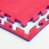 SPORTMAT BASIC 2 CM ROOD/BLAUW