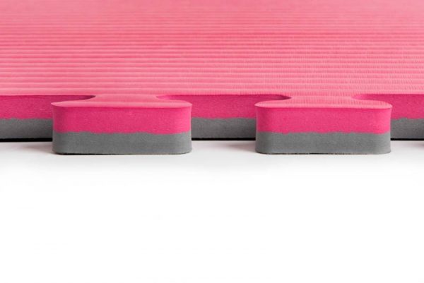 SPORTMAT GLADIATOR 2 CM ROOD/GRIJS - Afbeelding 4