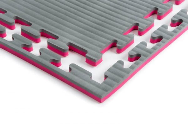 SPORTMAT GLADIATOR 2 CM ROOD/GRIJS