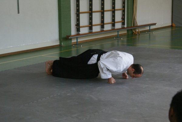SPORTMAT GLADIATOR 4 CM VOOR JUDO ROOD/ZWART/GRIJS