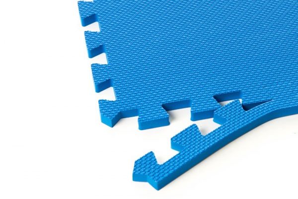 SPEELMATTEN BLAUW - SET VAN 4