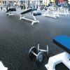 SPORTMAT RUBBER 62X62X1,2 CM ZWART/GRIJS