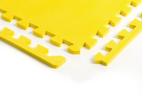 SPEELMATTEN GEEL - SET VAN 4 - Afbeelding 4