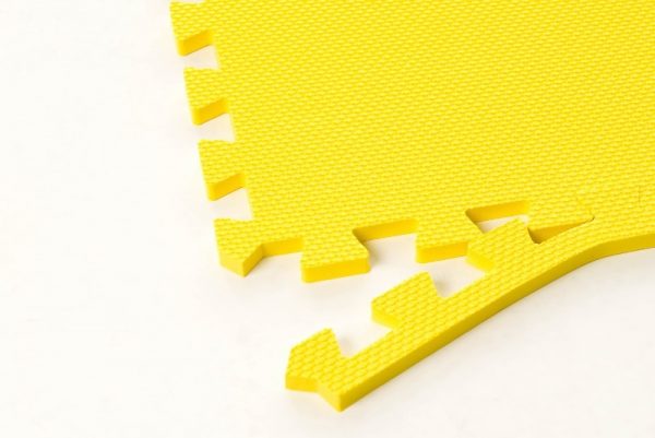 SPEELMATTEN GEEL - SET VAN 4