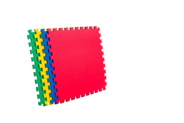 SPEELMATTEN BLAUW - SET VAN 4 - Afbeelding 5