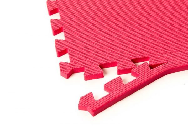 SPEELMATTEN ROOD - SET VAN 4